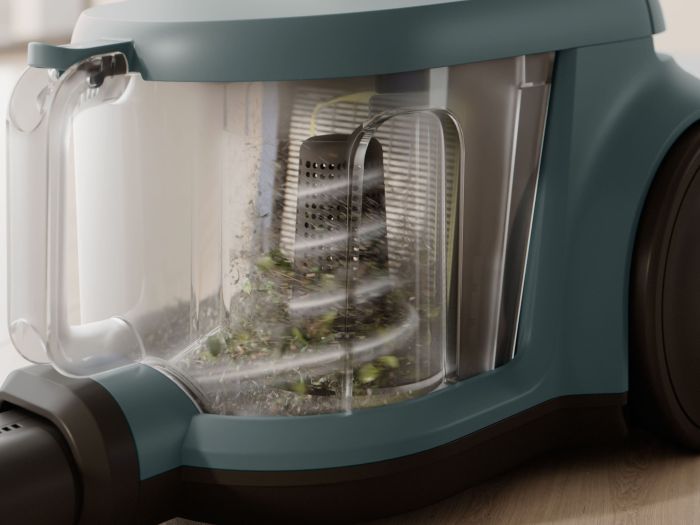 Пылесос Electrolux контейнерный, 850Вт, конт пыль -2л, HEPA12, 3 насадки, зеленый