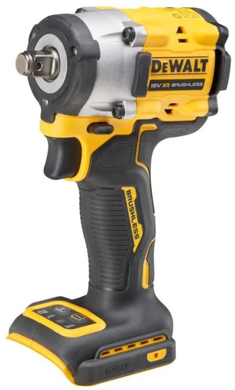 Гайковерт ударный DeWalt XR Li-Ion бесщеточный 18В 610Нм 2500об·мин 3550уд/мин 1/2" 1.1кг без АКБ и ЗП и кейса