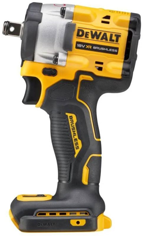 Гайковерт ударный DeWalt XR Li-Ion бесщеточный 18В 610Нм 2500об·мин 3550уд/мин 1/2" 1.1кг без АКБ и ЗП и кейса