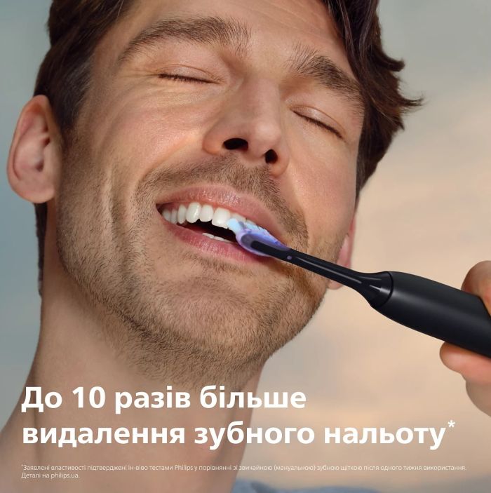 Щетка зубная электр. Philips Sonicare 7100 Series, 62т. колеб/мин, насадок-1, футляр, черный