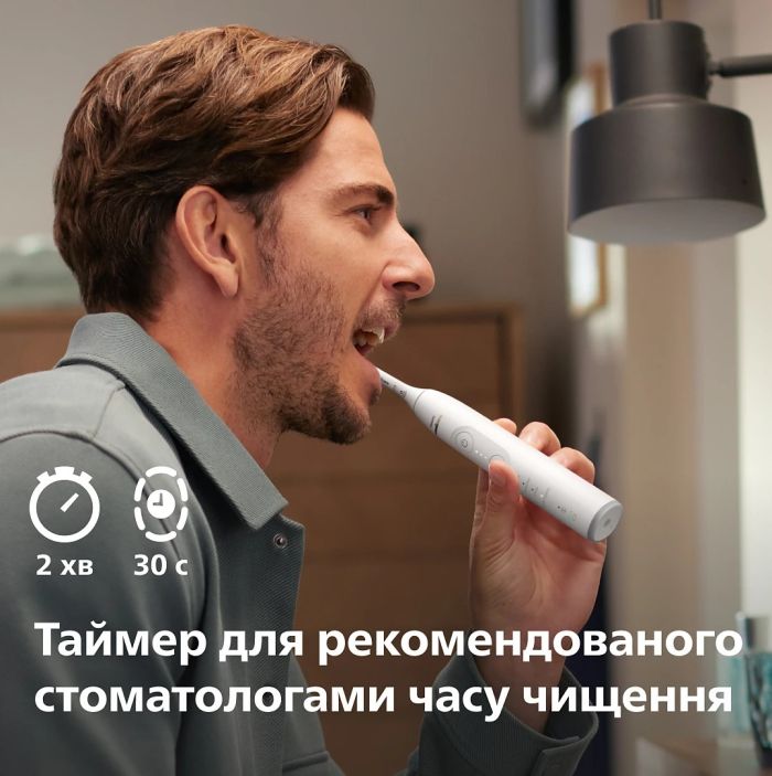 Щетка зубная электр. Philips Sonicare 7100 Series, 62т. колеб/мин, насадок-1, футляр, белый
