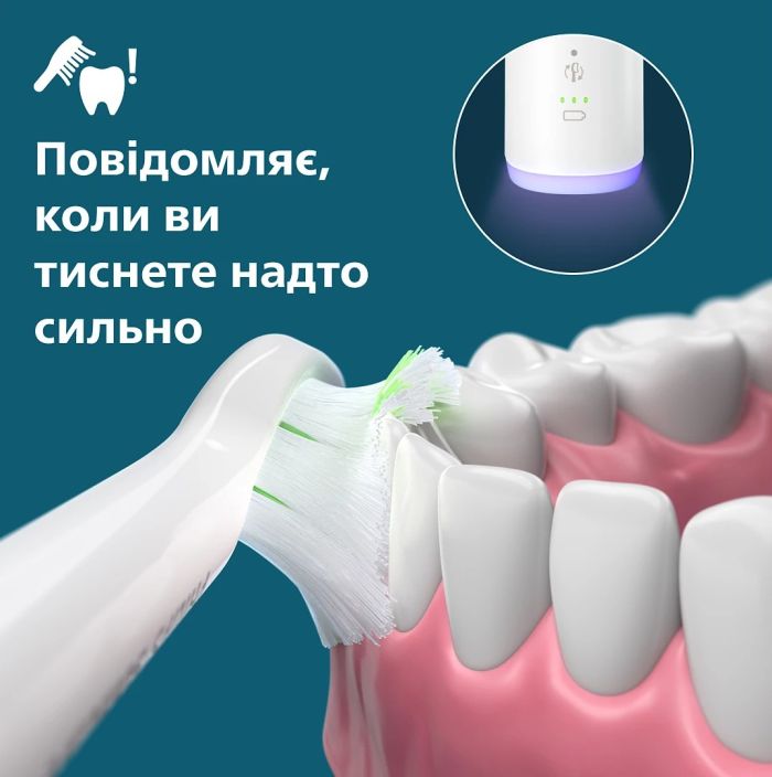 Щетка зубная электр. Philips Sonicare 7100 Series, 62т. колеб/мин, насадок-1, футляр, белый