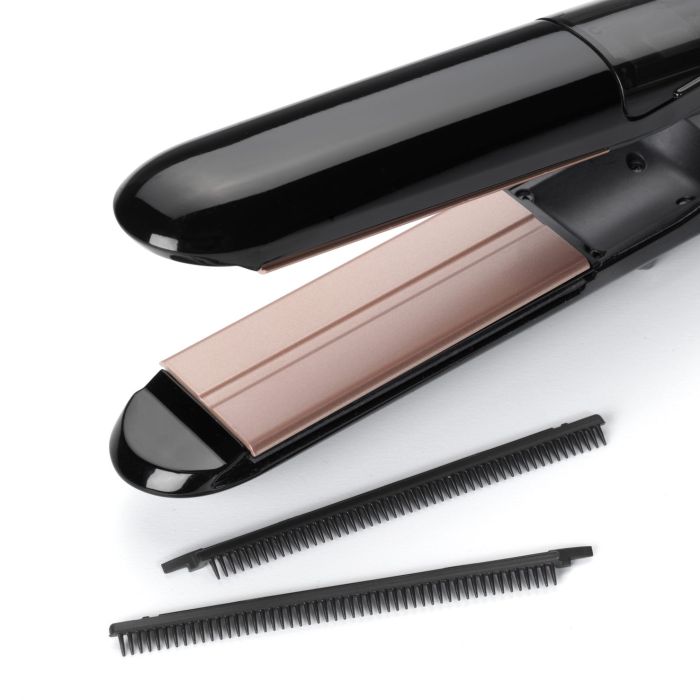 Випрямляч Babyliss Steam Smoth, темп.режимів-5, 150-230°C, з парою, термо килимок, кераміка, чорний