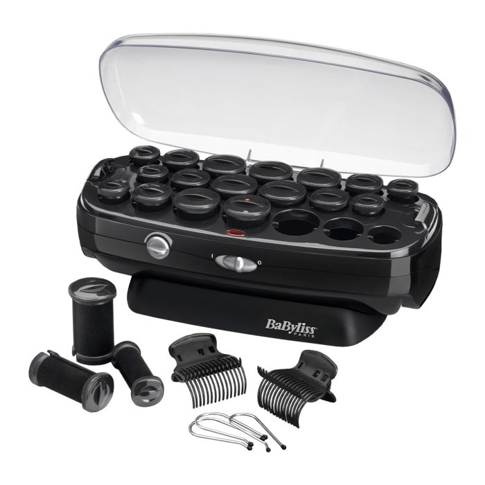 Бигуди термо Babyliss, 50Вт, 90-140 °C, кейс, керамика, черный