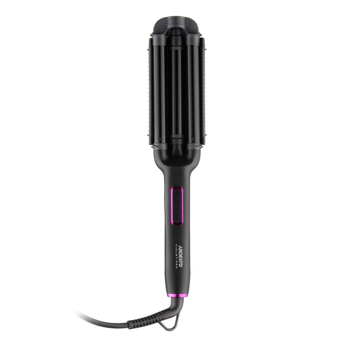 Плойка для створення локонів Ardesto Violet Pro, 90Вт, 170-210C, кераміка, чорний