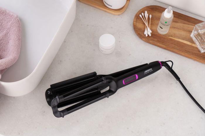 Плойка для создания локонов Ardesto Violet Pro, 90Вт, 170-210C, керамика, черный