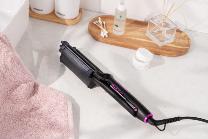 Плойка для создания локонов Ardesto Violet Pro, 90Вт, 170-210C, керамика, черный