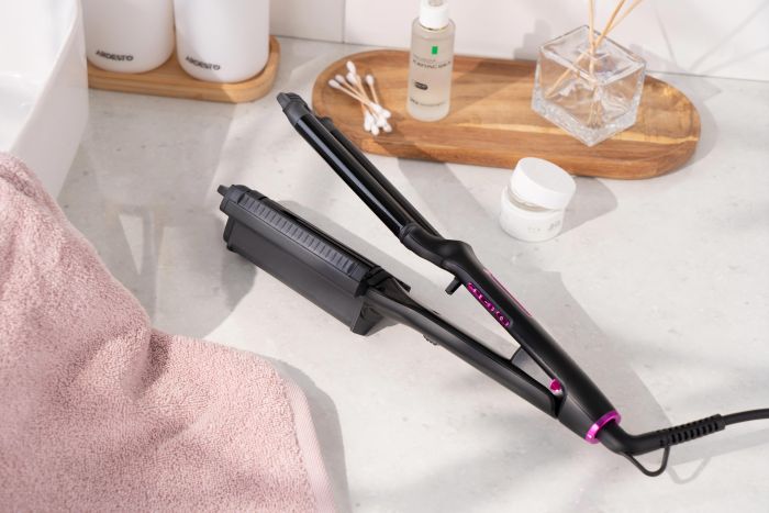 Плойка для создания локонов Ardesto Violet Pro, 90Вт, 170-210C, керамика, черный