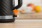 Электрочайник Gorenje 1.7л, Strix контроль, черный матовый