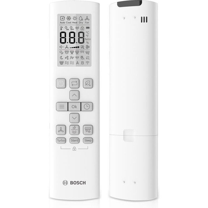 Кондиционер Bosch Climate 7000i 35м2 инвертор 12000BTU 3.4кВт A+++/A+++ -30°С Wi-Fi R32 белый