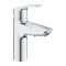 Смеситель для раковины Grohe Eurosmart дл. излива - 107мм, неповоротный, поворотный, 1 рычаг, хром