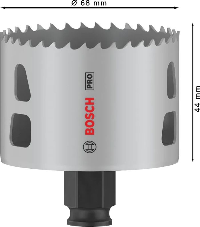 Коронка Bosch Professional Multi Material PC Plus 68мм