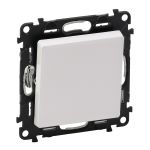 Вимикач Legrand Valena LIFE, 10АХ, 250V, автоматичні клеми, білий