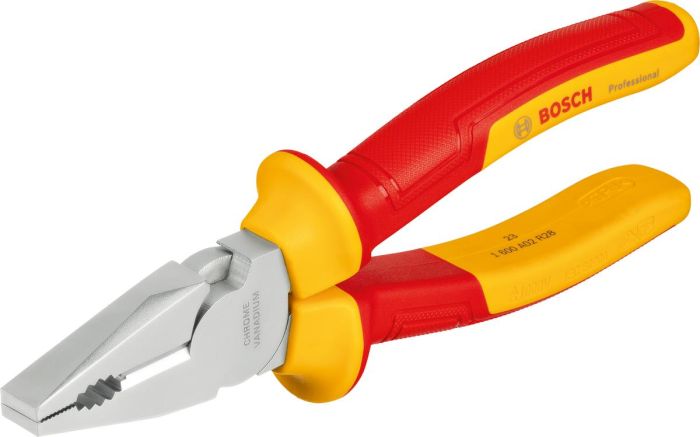 Плоскогубці комбіновані Bosch Professional, 180 мм, VDE