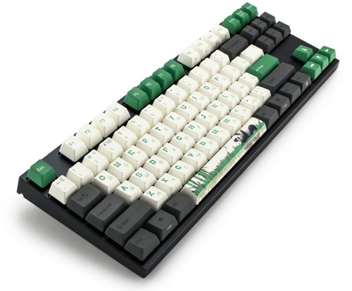 Клавіатура механічна Varmilo APT87 Panda R2, Daisy L, WL/USB-A, ENG/UKR, White Led