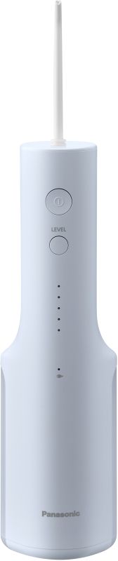 Іригатор Panasonic портативний, чаша 200 мл, Li-ion аккум. в компл., 2 насадки, світло блакитний