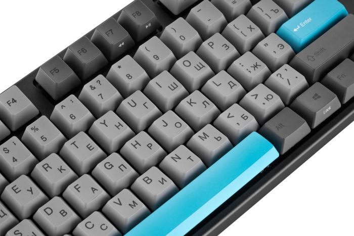 Клавіатура механічна Varmilo APT87 Moonlight, C-TK Brown, WL/USB-A, ENG/UKR, White Led