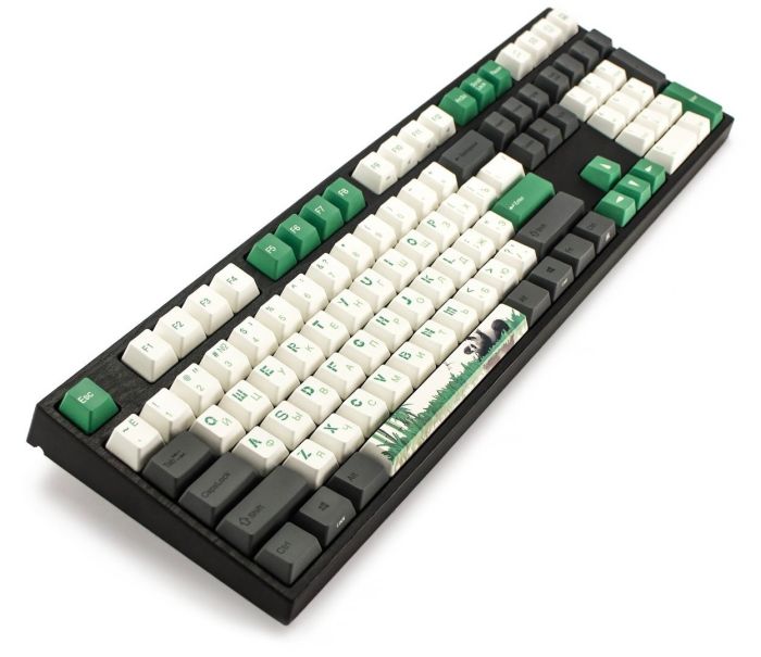 Клавиатура механическая Varmilo APT108 Panda R2, Daisy L, WL/USB-A, White Led