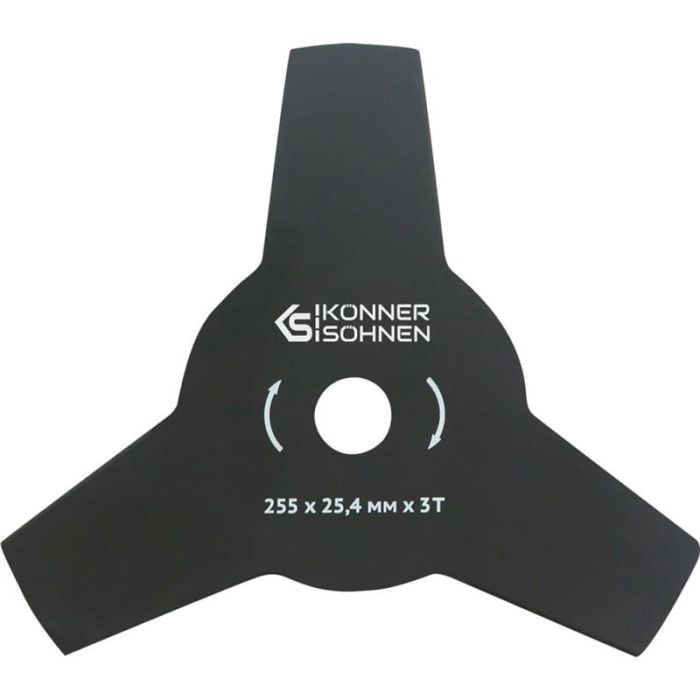 Диск для триммера Konner&Sohnen KS TB-3T, 255мм, 260x280мм, 0.29кг