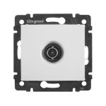Розетка TV Legrand Valena Classic, штекер, біла