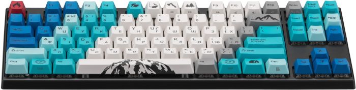 Клавіатура механічна Varmilo APG87 Summit R1, Daisy L, WL/USB-A, ENG/UKR, White Led