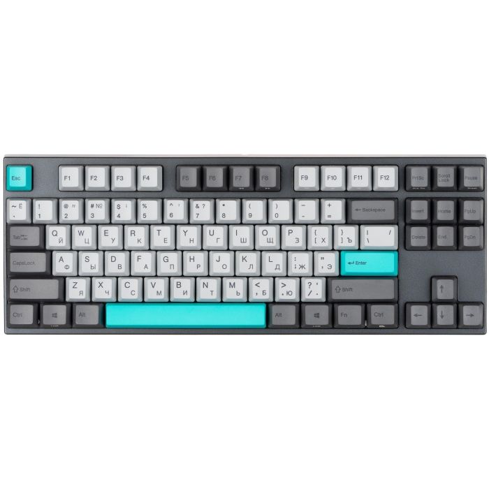 Клавіатура механічна Varmilo APG87 Moonlight, Daisy L, WL/USB-A, ENG/UKR, White Led