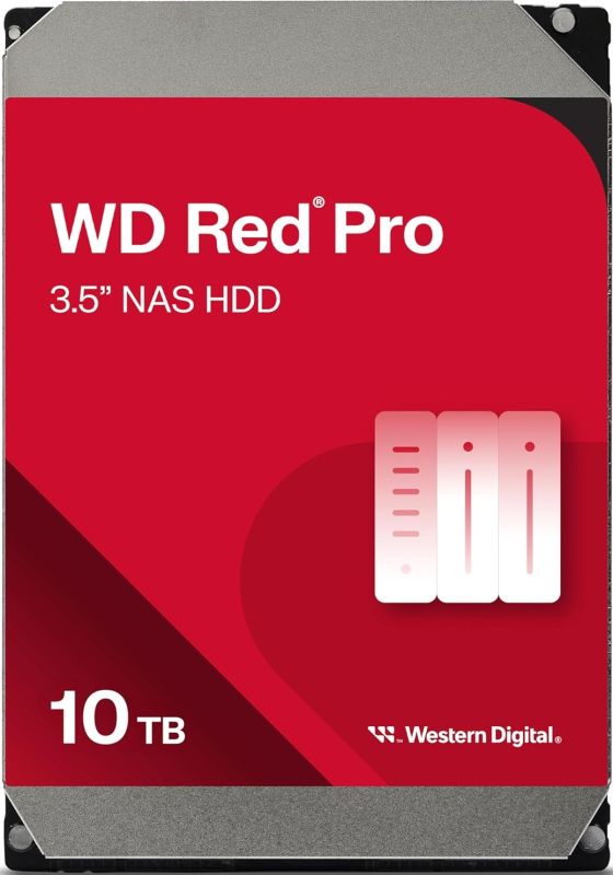 Жесткий диск WD 10TB 3.5" 7200 512MB SATA Red Pro NAS