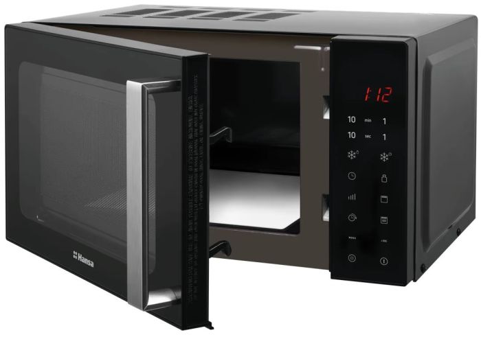 Микроволновая печь Hansa, 20л, электр. управл., без поворотного стола, 700Вт, гриль, черный