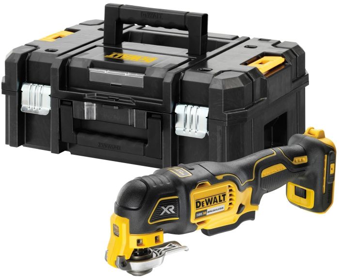 Многофункциональный инструмент аккумуляторный DeWalt 18В XR Li-lon бесщеточный 20000 цв/мин 1.1кг кейс без АКБ и ЗП