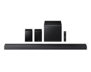 Саундбар Samsung HW-QS750F 465Вт, 5.1.2, BT, HDMI-eARC, Wi-Fi, саб, Dolby Atmos, чорний