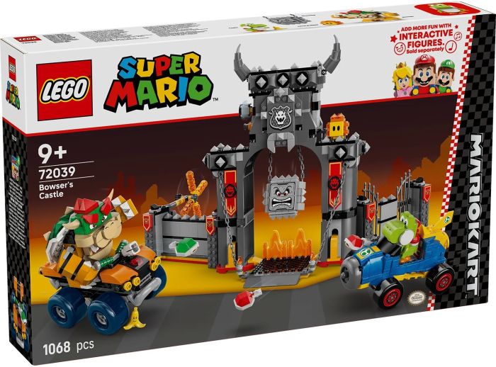 Конструктор LEGO Super Mario Mario Kart – Bowser та його замок