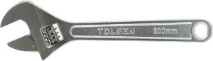 Ключ разводной Tolsen, рабочий диапазон 0-24мм, 200мм, CrV