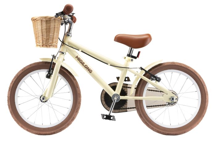 Дитячий велосипед Miqilong RM 16" бежевий