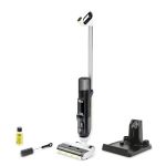Пилосос Karcher безпровідний FCV 3, 160Вт, конт пил -0.45л, вода -0.8л, автон. робота до 30хв, вага-3.7кг, 3в1, білий