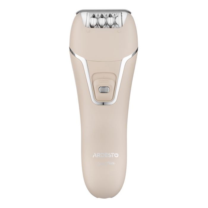 Епілятор Ardesto 2в1 Pearl Cream , пінцетний, акумул., пінцет.-18, сух., насадок-2, бежевий ARDESTO LESH-Y700PERL