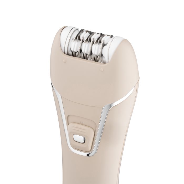 Епілятор Ardesto 2в1 Pearl Cream , пінцетний, акумул., пінцет.-18, сух., насадок-2, бежевий ARDESTO LESH-Y700PERL