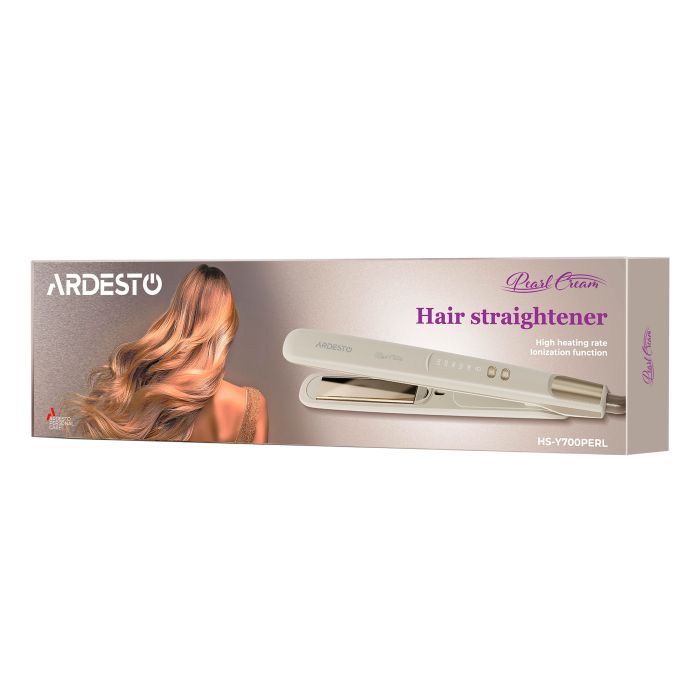 Выпрямитель Ardesto Pearl Cream, 50Вт, 140-230C, керамика, бежевый
