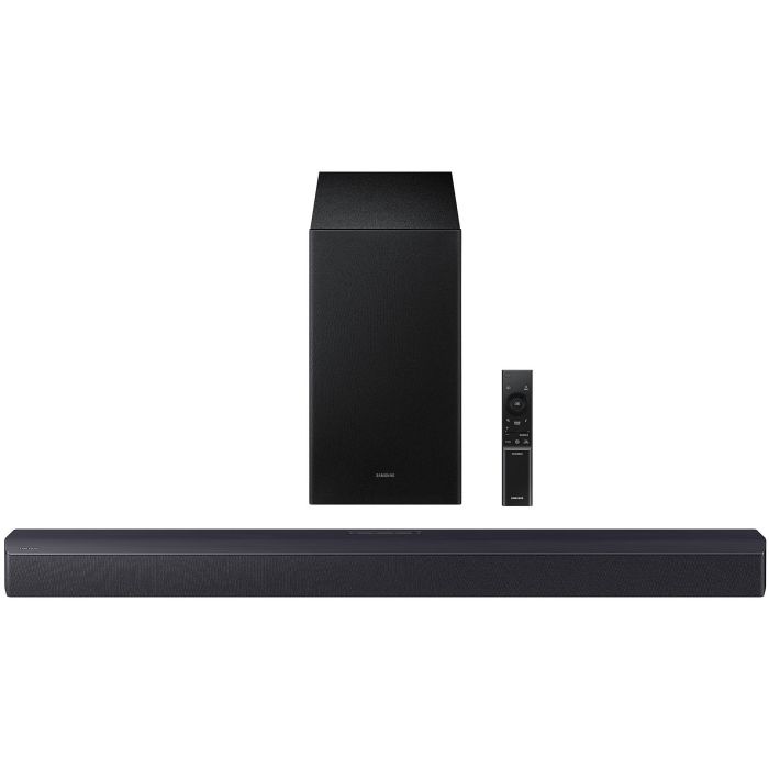 Саундбар Samsung HW-B450F 300Вт, 2.1, BT, USB, HDMI-ARC, саб, DTS Dolby 2ch, чорний