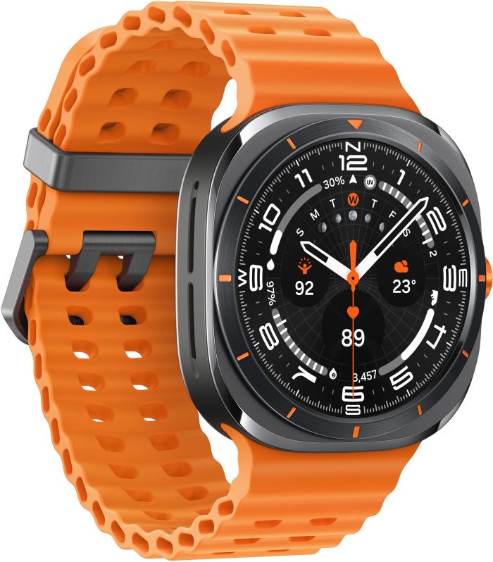 Смарт-часы Samsung Galaxy Watch Ultra (2025) 47мм e-SIM (L705) 1.5", 480x480, sAMOLED, BT 5.3, NFC, 2/64ГБ, серый титановый