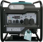 Генератор бензиновый инверторный Konner&Sohnen KS 4500i, 230В, 4.5кВт, ручной стартер, 33кг