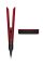 Випрямитель Dyson с влажного на сухое HТ01 Airstrait Red Velvet/Gold, темп.режимов-3, 80-140С, OLED-дисплей, металл, красный