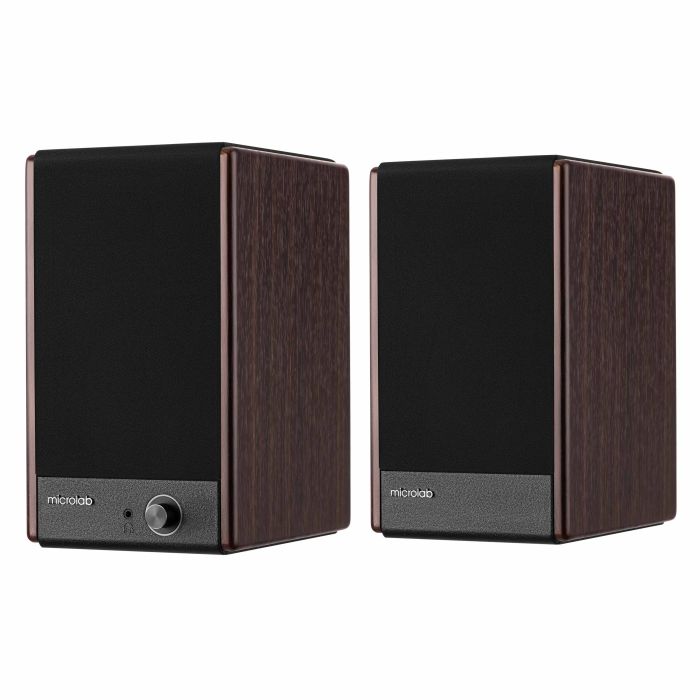 Акустична система MICROLAB SOLO 3 2.0, 40w, mini-jack/, коричневий