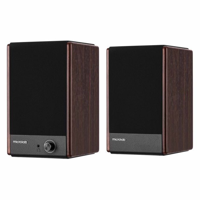 Акустична система MICROLAB SOLO 4 2.0, 60w, mini-jack/, коричневий