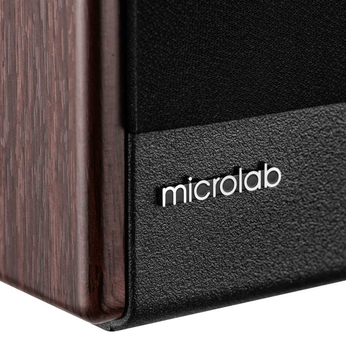 Акустична система MICROLAB SOLO 4 2.0, 60w, mini-jack/, коричневий