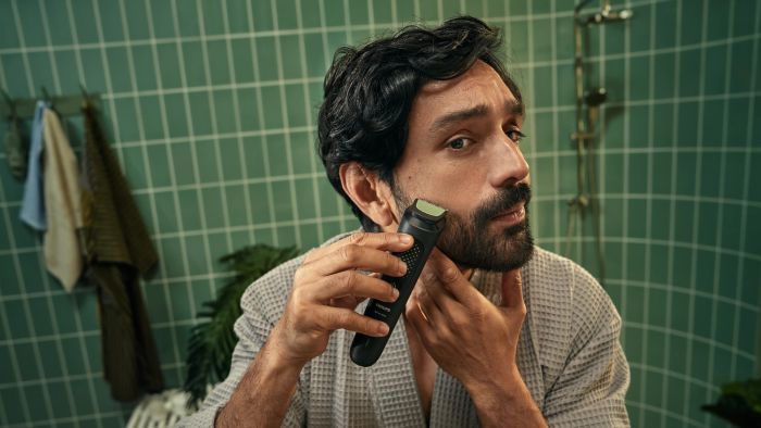 Триммер універсальний Philips All-in-One Trimmer 3000 Series для лица, головы, тела, акум., насадок-9, сталь, черный