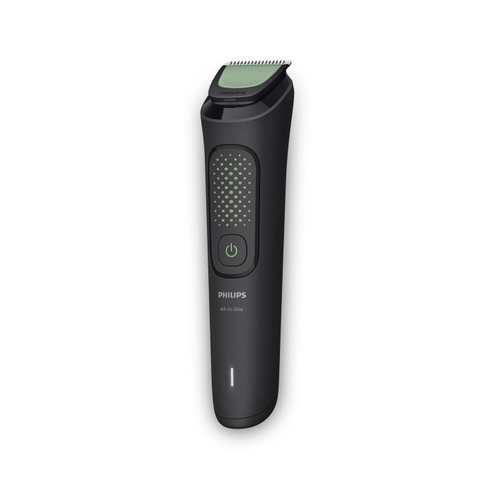 Триммер універсальний Philips All-in-One Trimmer 3000 Series для лица, головы, тела, акум., насадок-9, сталь, черный