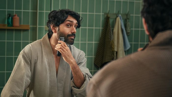 Триммер універсальний Philips All-in-One Trimmer 3000 Series для лица, головы, носа, акум., насадок-7, сталь, черный