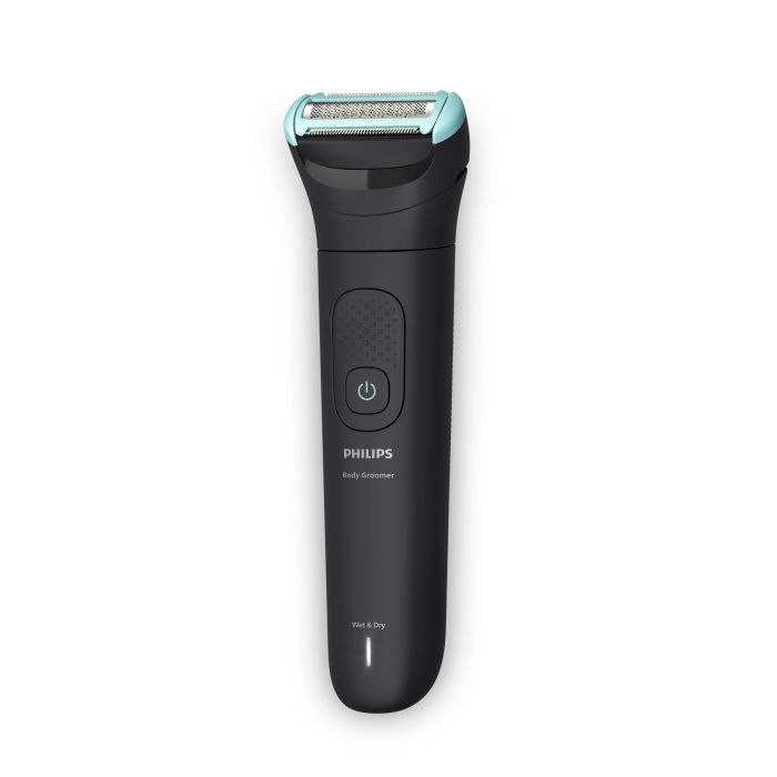 Тример Philips Series 7000, для тіла та інтимних зон, акум., насадок-5, сталь, чорний