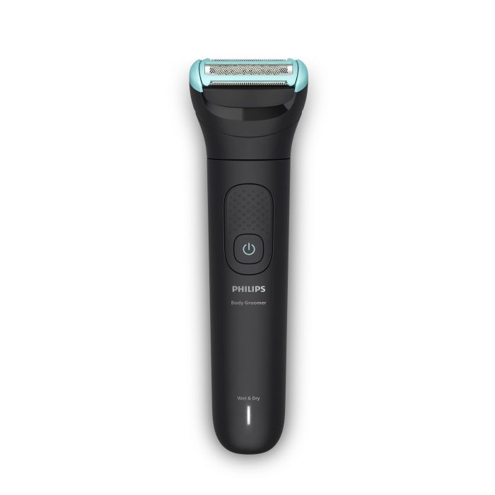 Тример Philips Series 7000, для тіла та інтимних зон, акум., насадок-5, сталь, чорний