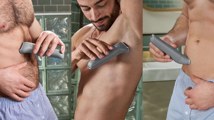 Триммер Philips Series 3000 для тела , акум., насадок-2, сталь, серый
